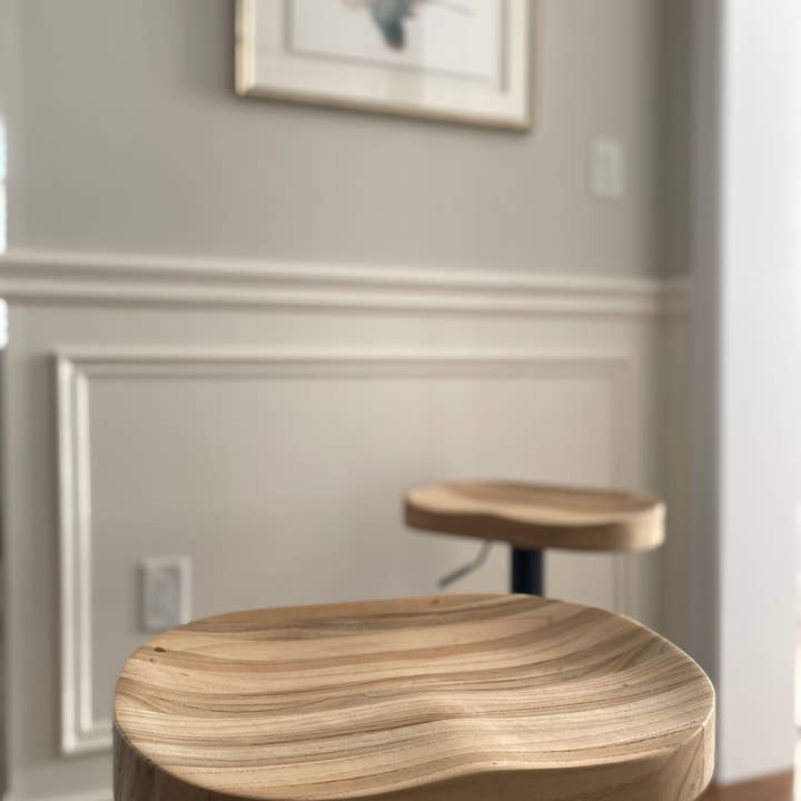 Seat4uhome - Wholesale Stool - Contour Elm Wood Seat Bristol Bar Stool -Price Per Item6