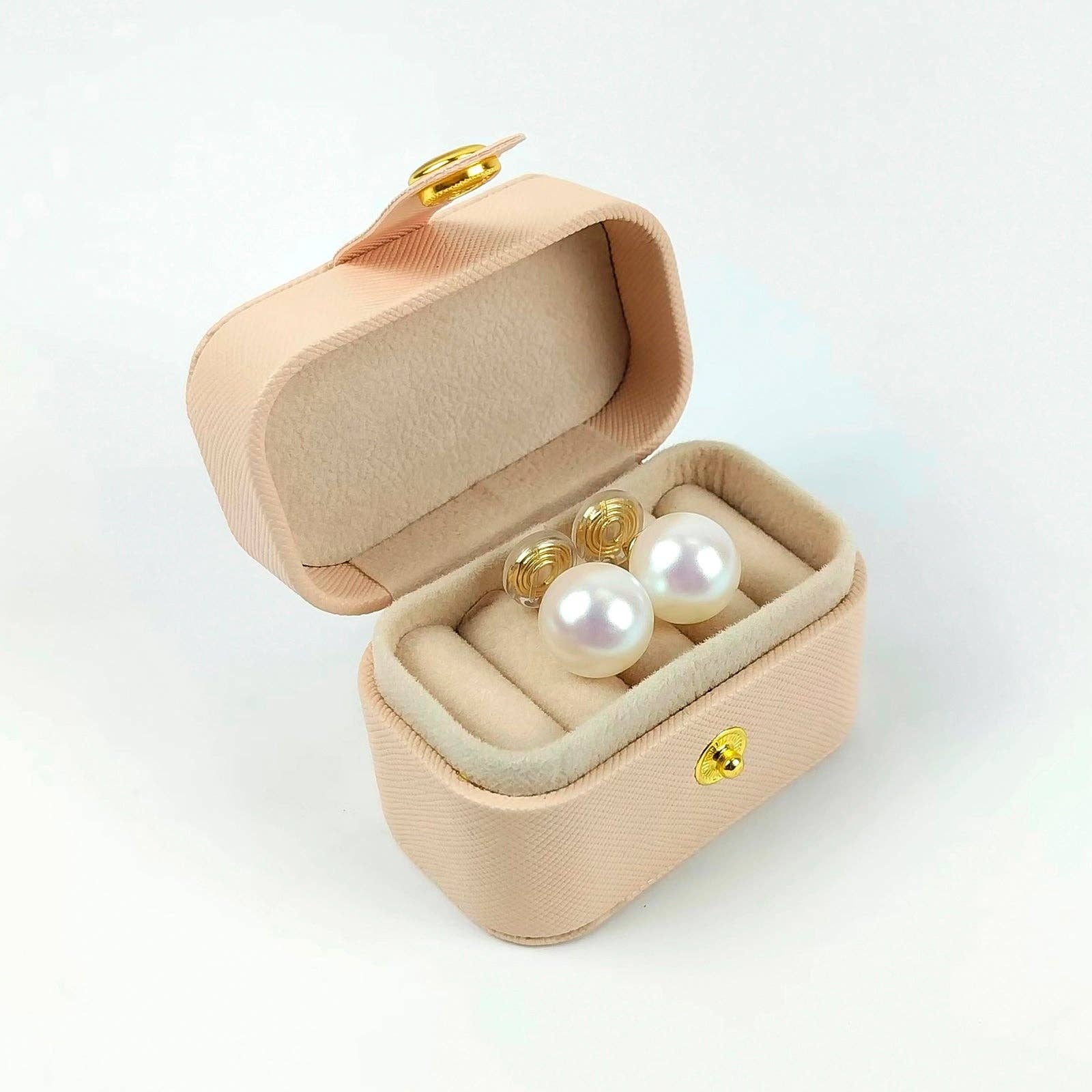 Sparkle Being – wholesale Smyckeskrin och organisatörer – Bärbar Mini Vegan Läderring Smycken Förvaring Presentförpackning3