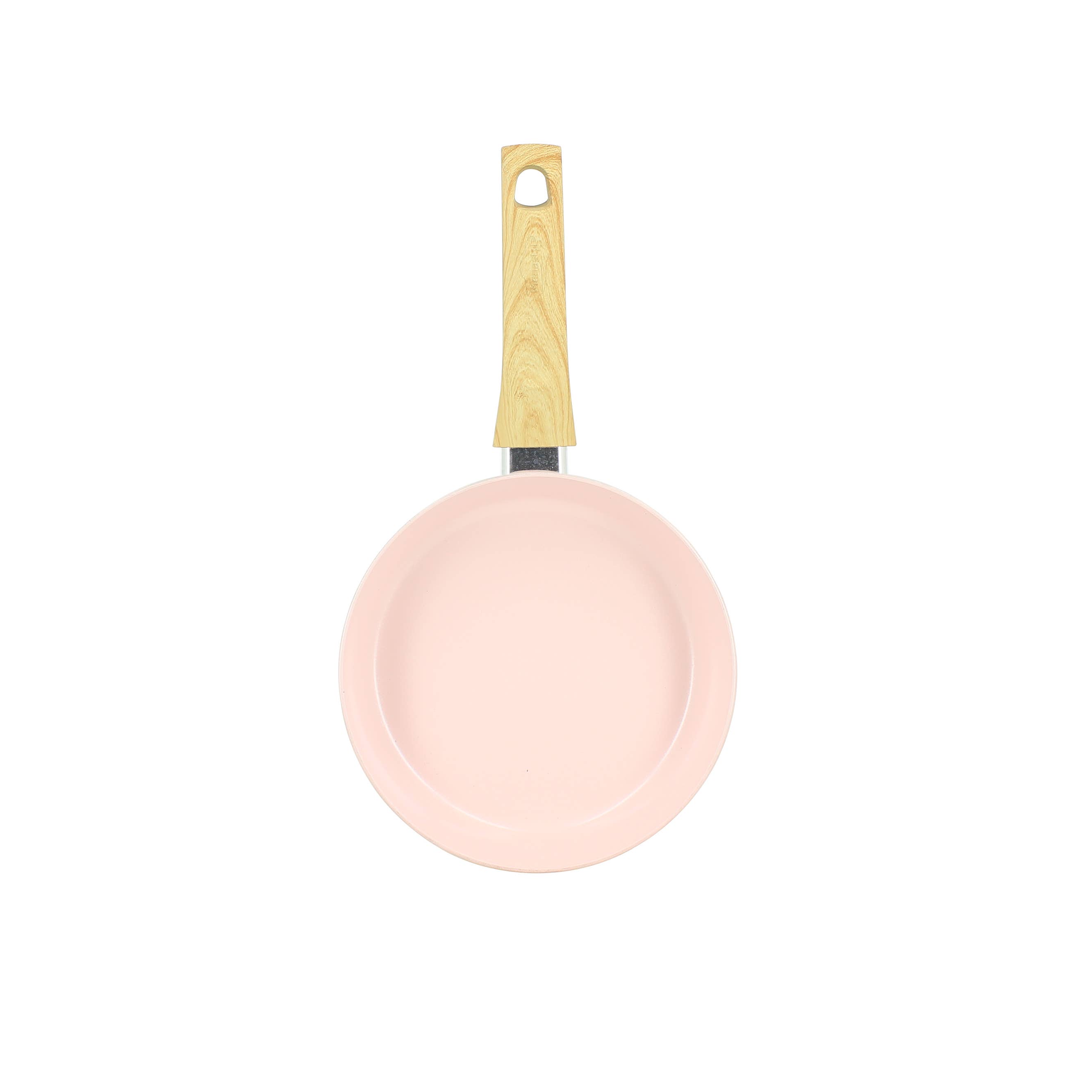 Menastyl - Wholesale Pan - Pink 20cm frying pan in recycled aluminum induction1