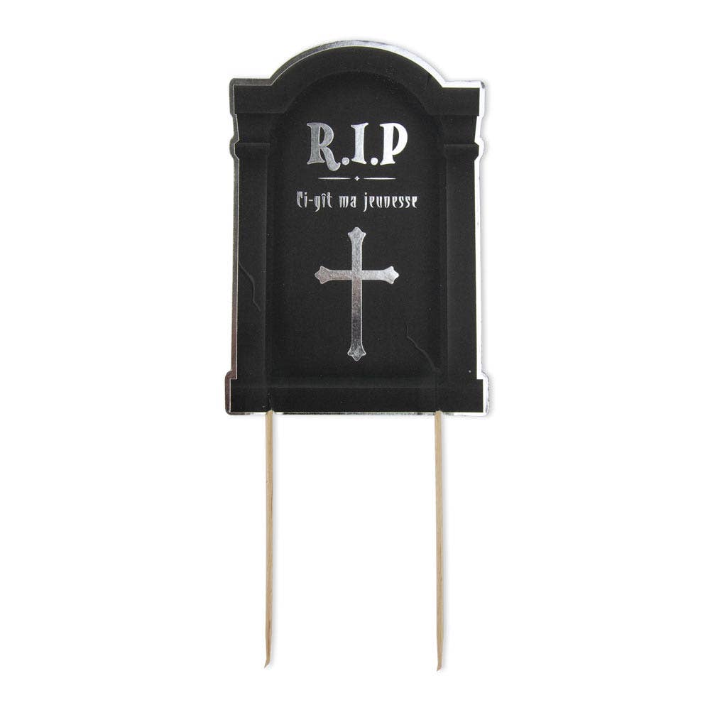 Tim&Puce Factory - Wholesale Cake/Cupcake Topper - RIP CAKE DECORATION0