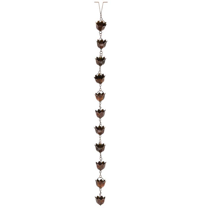 Ten Thousand Villages - Wholesale Outdoor Ornament/Decor - Lotus Rain Chain