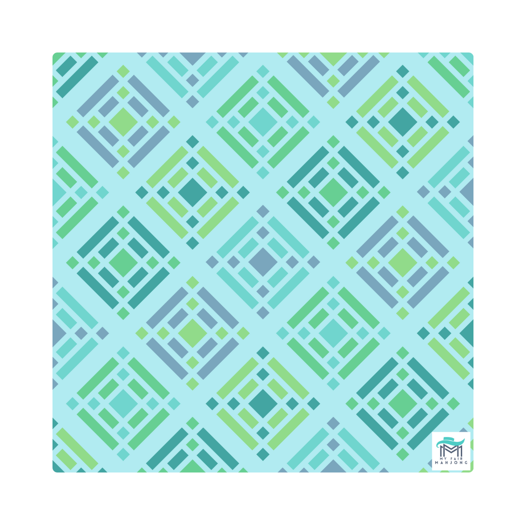 My Fair Mahjong - Vente Jeux de société - TAPIS DE MAHJONG  |  Brightside  |  33" x 33"8