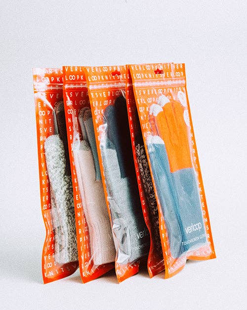 VERLOOP | knits – Luvas - Unissexo por atacado – Luvas de ecrã táctil XL Colorblock8