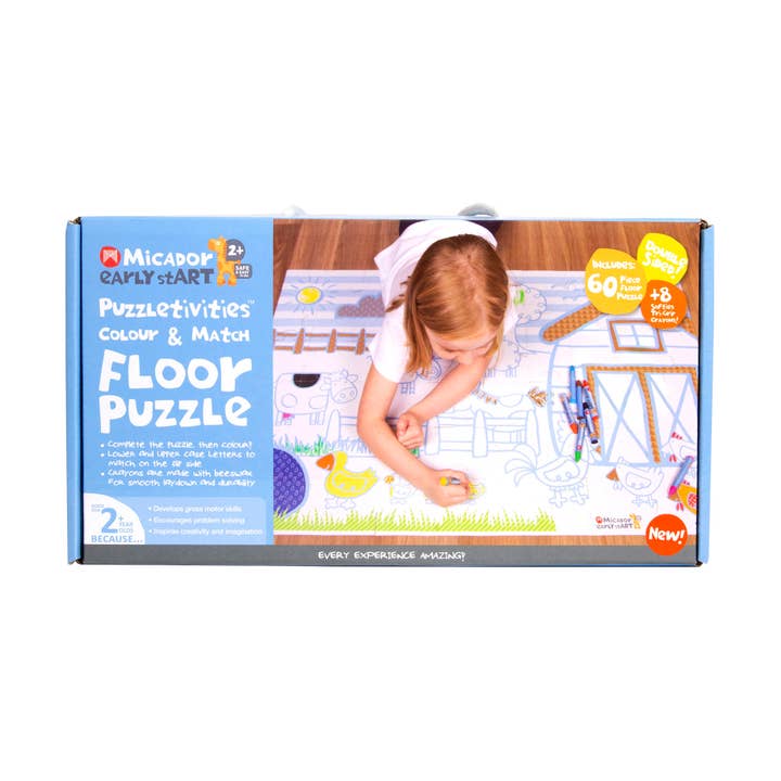 MacPherson's - Wholesale Puzzle - Kids - Micador Early Start Puzzletivities Floor Puzzle Pack