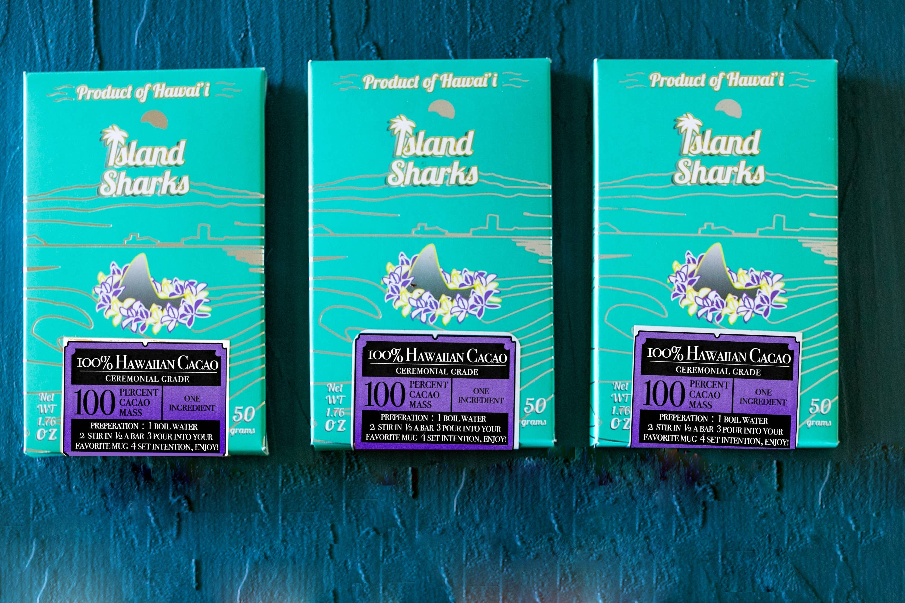 ISLAND SHARKS CHOCOLATE - Wholesale Hot Cocoa Mix/Kit - 100% Hawaii Ceremonial Cacao5