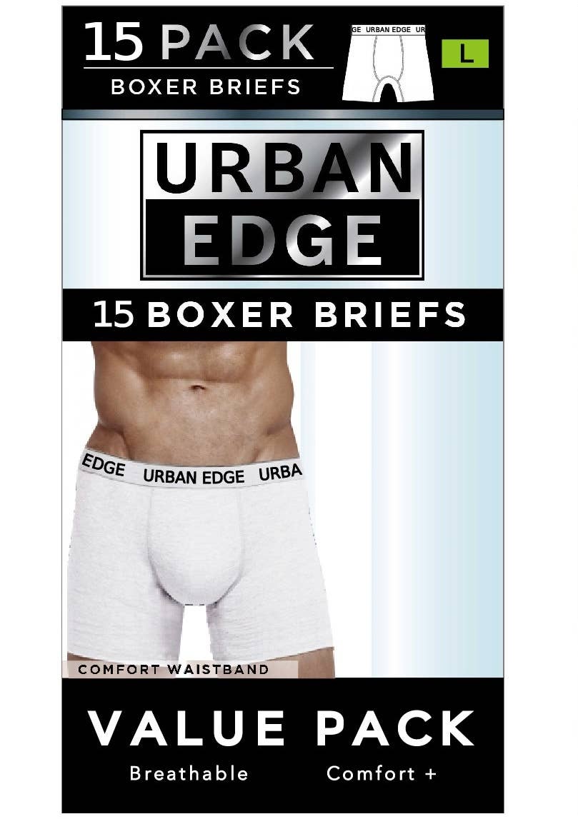 LH Group – Engroshandel Undertøj - Herre – Retro Edge 15-pak herre strækboksertrusser i assorteret kasse1