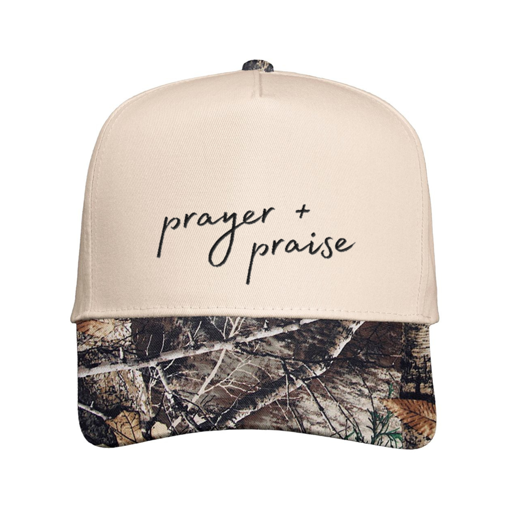Scripted Pearl - Wholesale Trucker Hat - Women's - Prayer & Praise Embroidered Christian Trucker Hat4