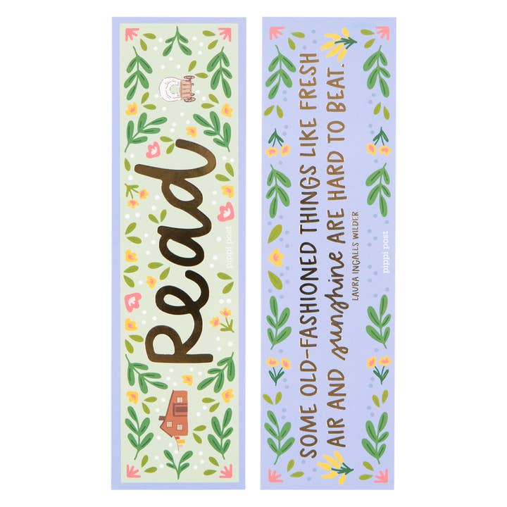 Read Little House on the Prairie Foil Bookmark Set for wholesale by Pippi Post