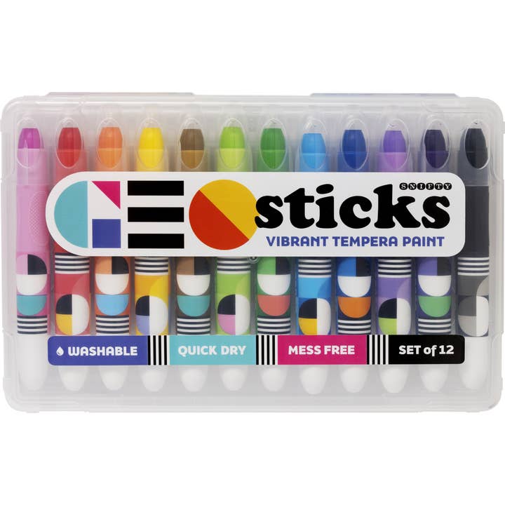 SNIFTY - Wholesale Paint Set - GEO Sticks Vibrant Tempera Paint Sticks