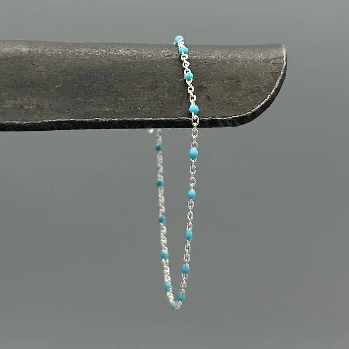 Emalje satellit armbånd for engroshandel hos Something Silver