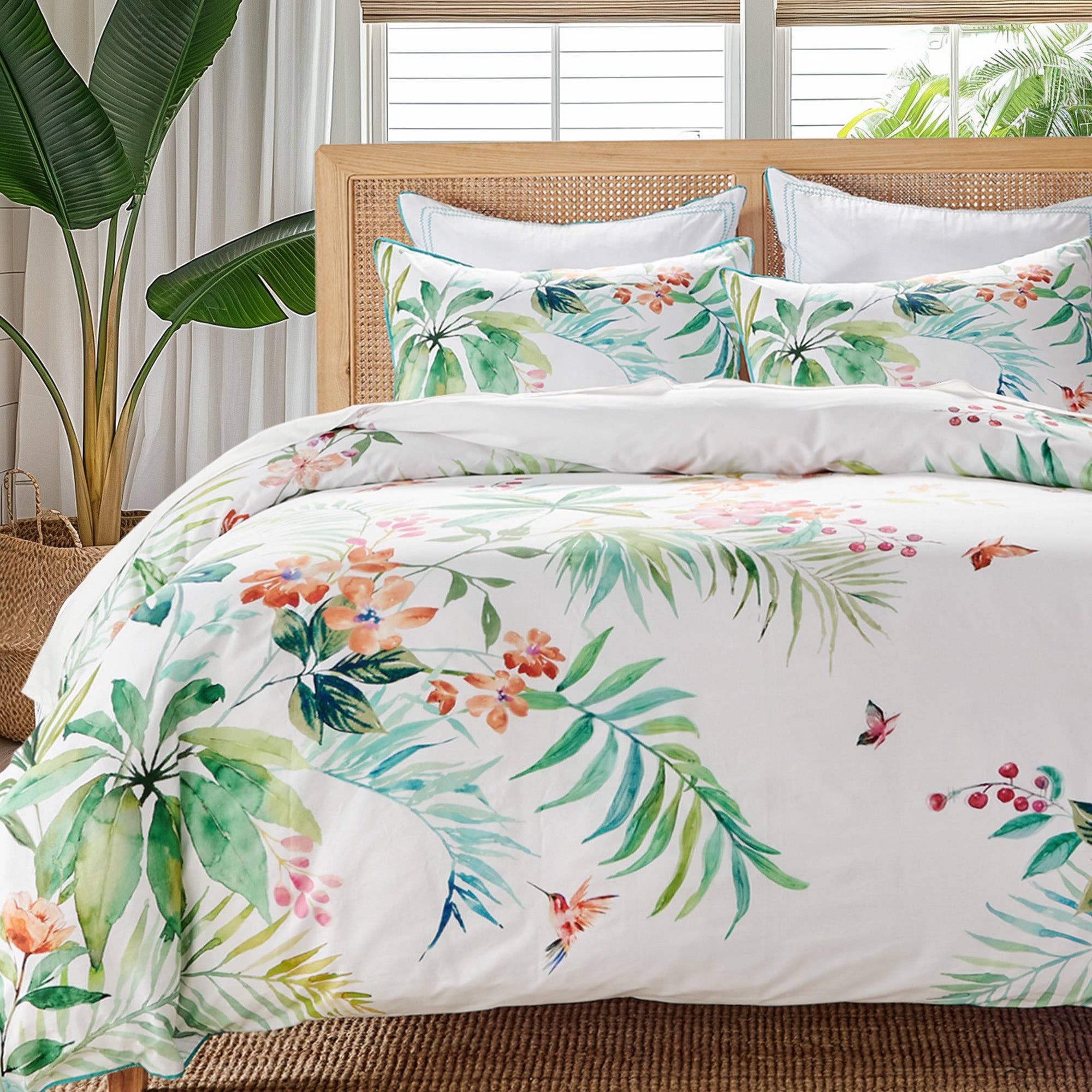 Levtex Home - Wholesale Bedding Set - Hummingbird Grove Duvet/Comforter Set4
