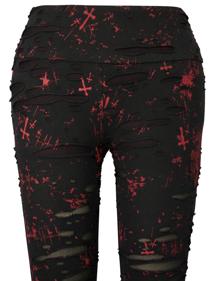 CHIC STAR – wholesale Sport-/loungeleggings – Dam – Chic Star Ripped Yoga Leggings I Gul 062124