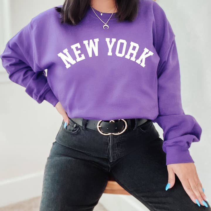 Sweat-shirt New York pour la vente par Printliss