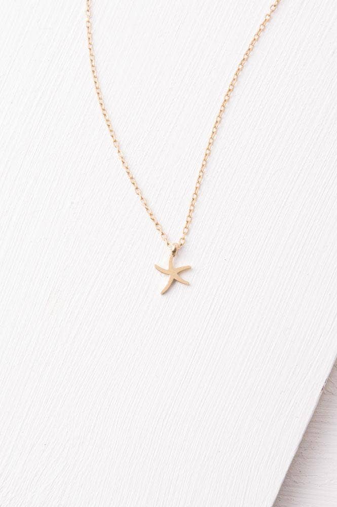Starfish Project, Inc - Wholesale Pendant/Charm Necklace - Community Gold Starfish Pendant Necklace Set5