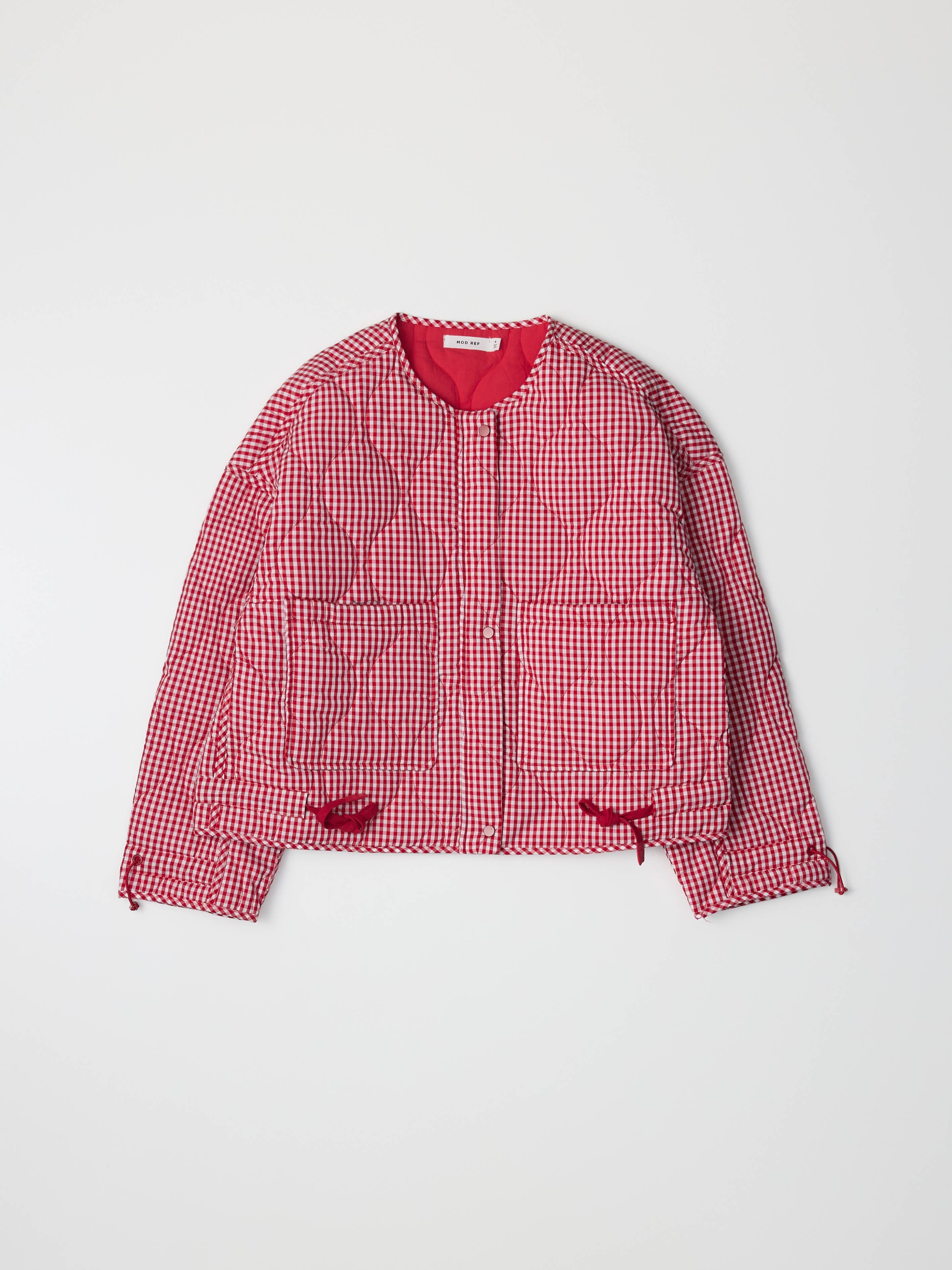 MOD REF - Wholesale Jacket - Women's - The Rochelle Jacket | Women's Quilted Gingham Jacket

16