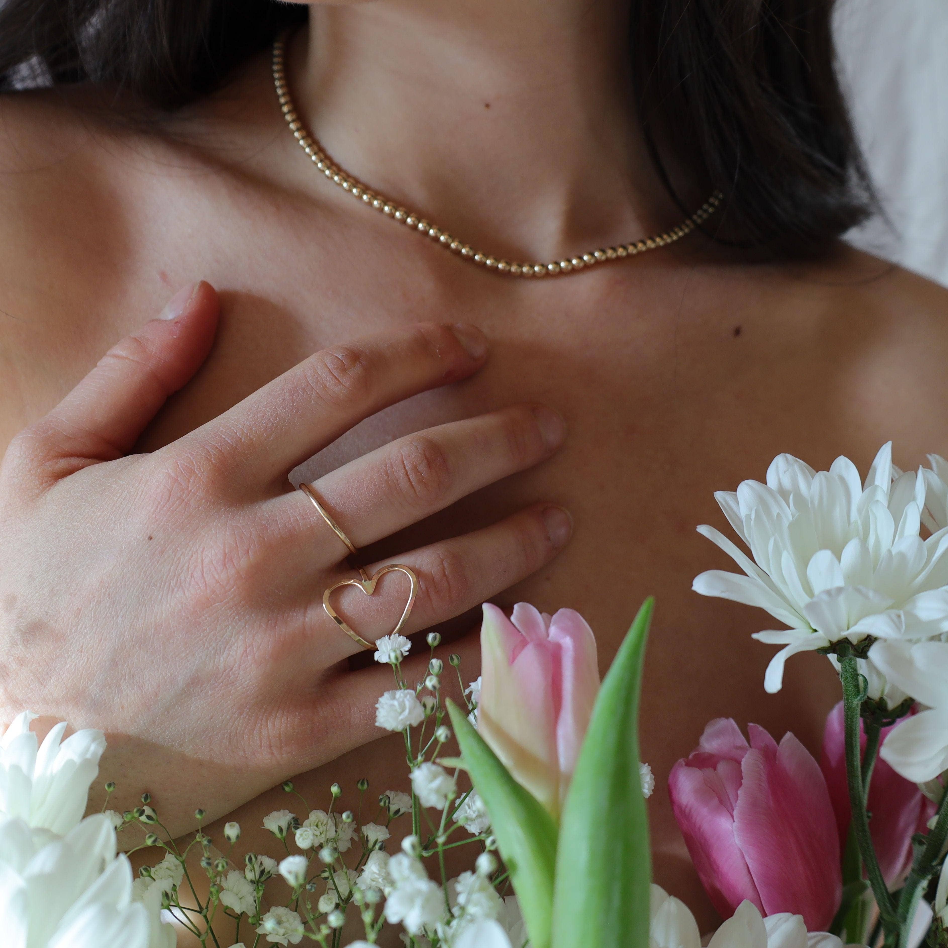 Nashelle Jewelry - Wholesale Band/Stacked Ring - Complete Heart Ring8