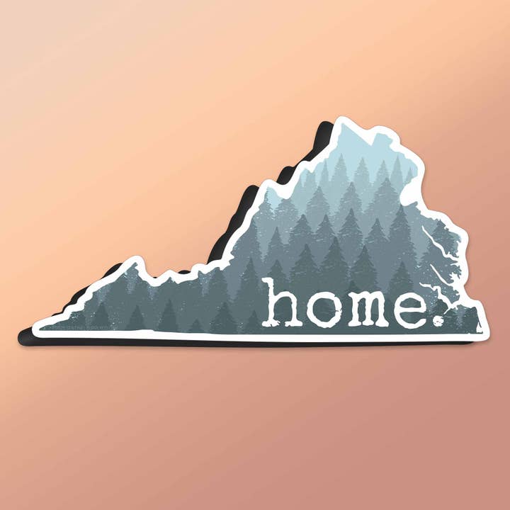 Aimant de voiture Forest Home Virginia - Aimant flexible pour réfrigérateur VA pour la vente par Sentinel Supply