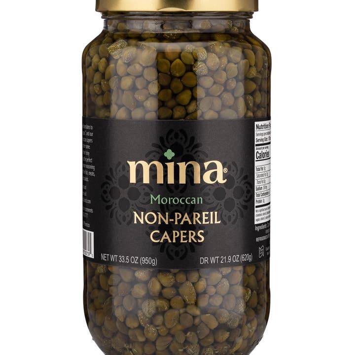 33.5 oz Non Pareil Capers for wholesale by Mina