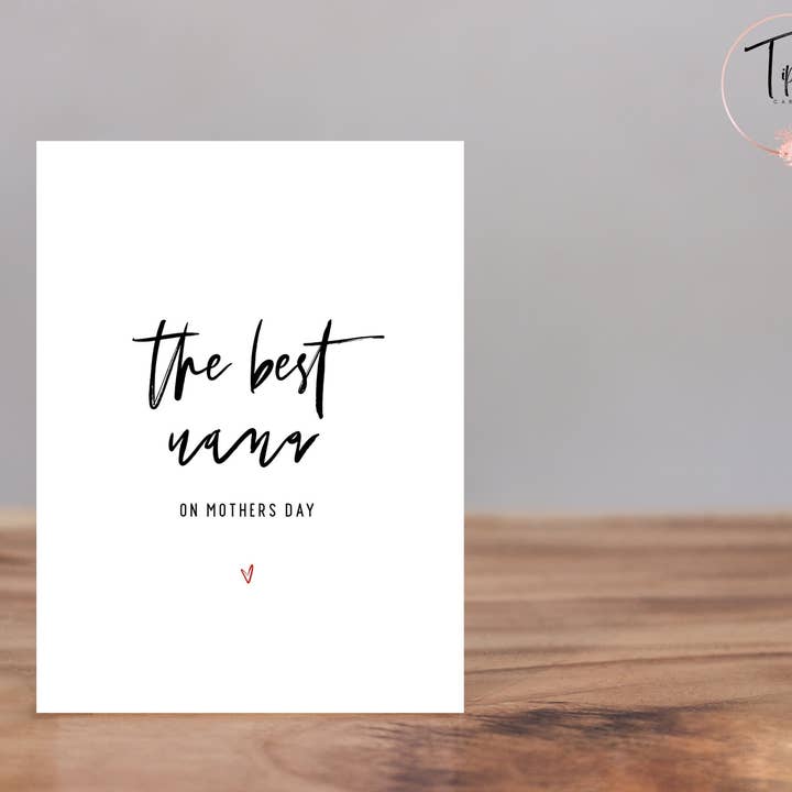 La meilleure mamie pour la fête des mères pour la vente par TipsyCards
