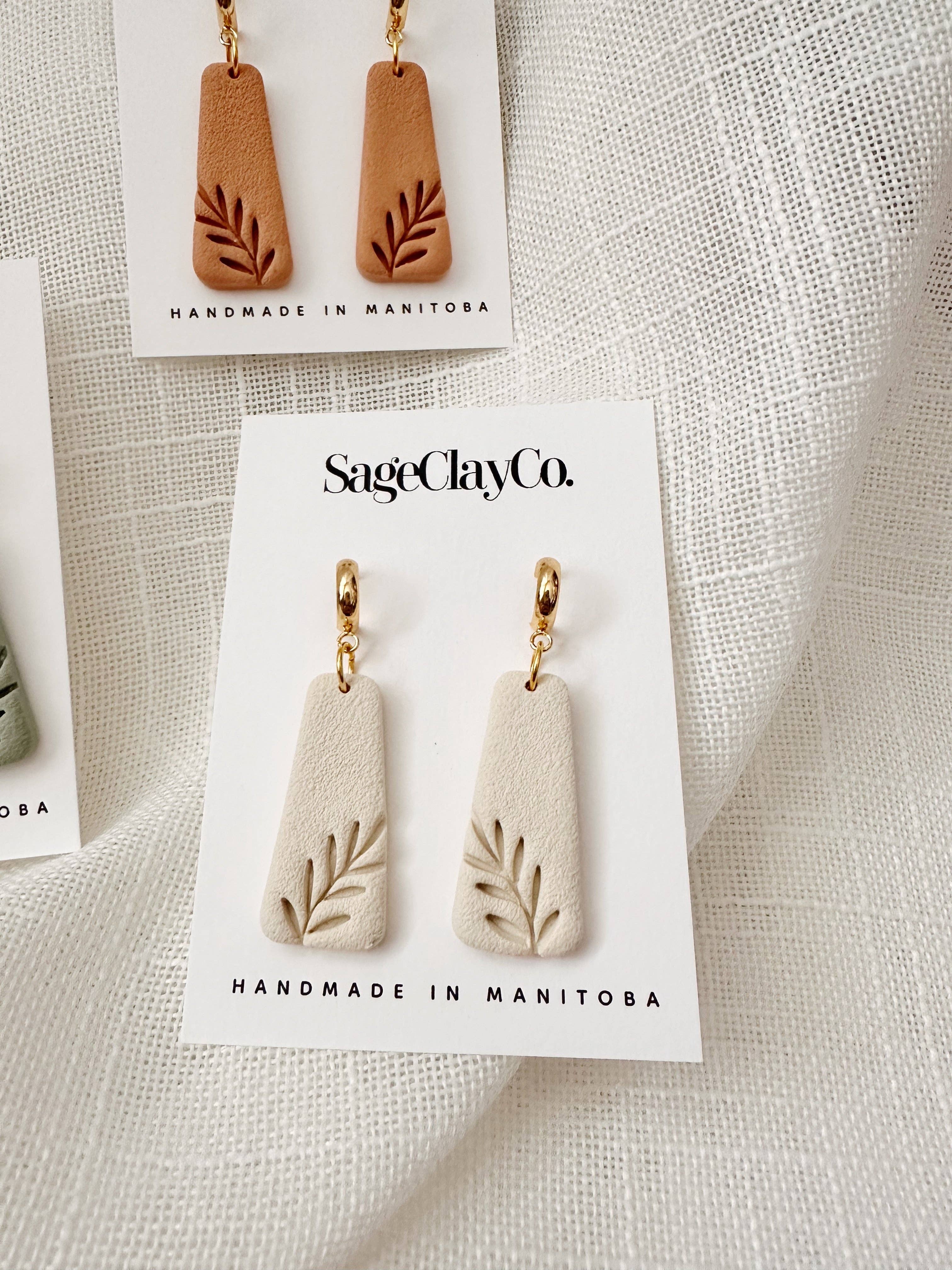 SageClayCo - Wholesale Dangle Earrings - Dawn | Handmade Polymer Clay Earrings3