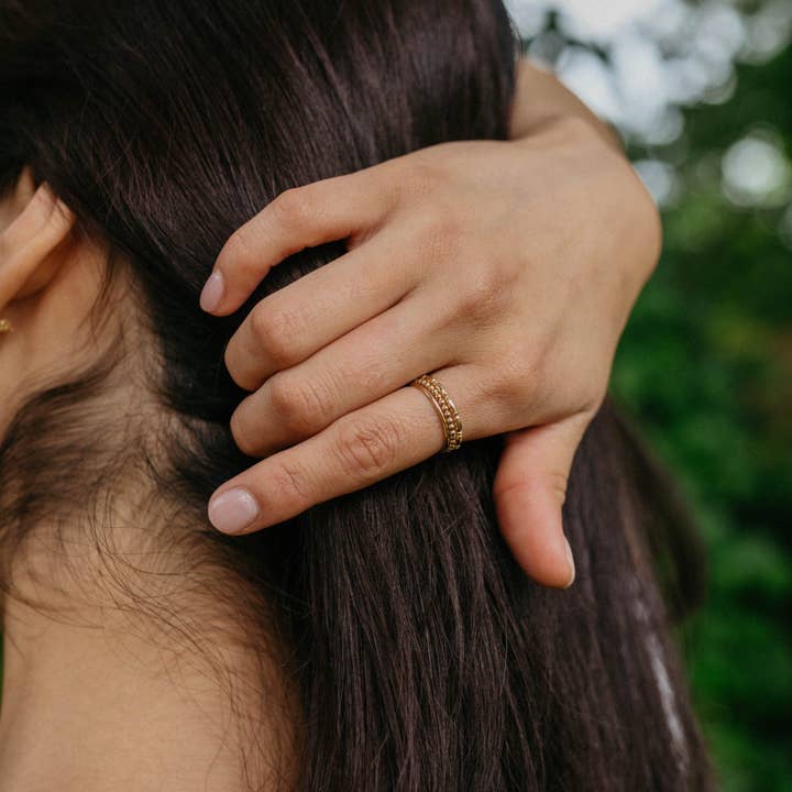 Rising - Wholesale Band/Stacked Ring - Dottie Ring5