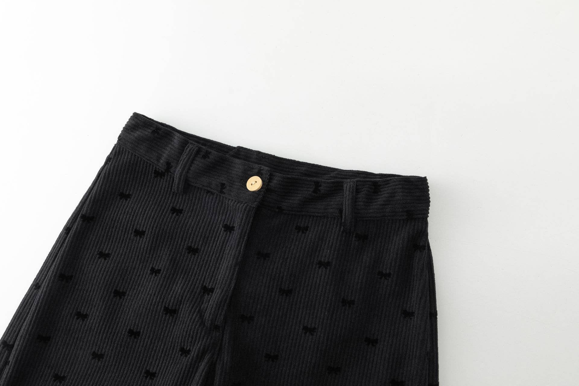 Newness Kids - Wholesale Pants - Kids - Heart print micro-corduroy pants JGI957943