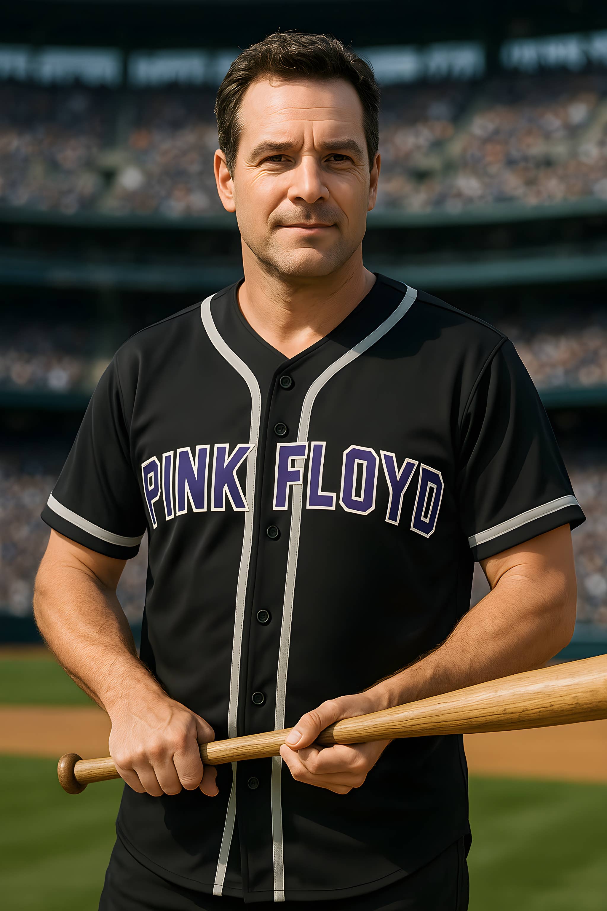 Official Store - Wholesale Jersey - Men's - Pink Floyd - Dark Side Men's Premium Baseball Jersey1