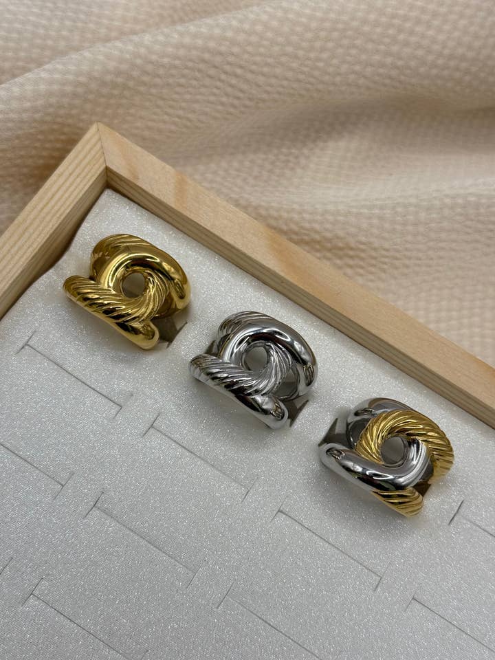 Anillo de acero inoxidable genial para venta al por mayor de YOLA