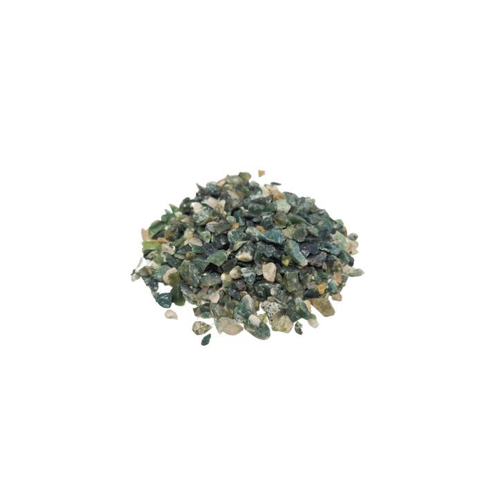 Ancient Wisdom – wholesale Spiritual stone/crystal – Moss Agate Gemstone Chips Bulk - 1KG2