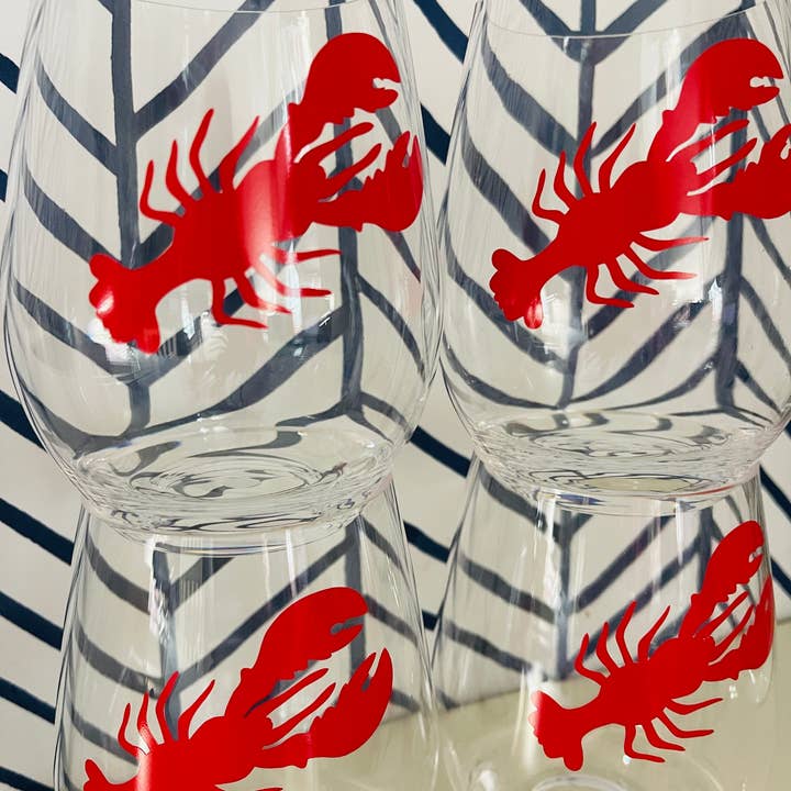 Everything Labeled- Decorative drinkware for every ocassion – Engroshandel Vinglas – Hummerstammeløs akrylvinglas | Kyst3