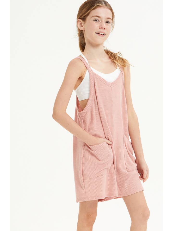 Good Girl - Wholesale Romper - Kids - Two Pocket Thermo Overall Romper / Onesie