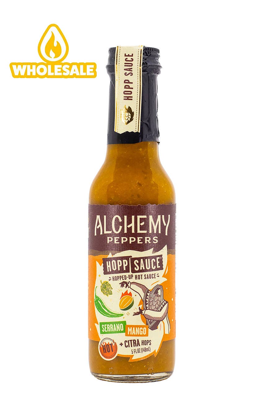 Heatonist - Wholesale Hot Sauce - Mango Serrano Hops | Alchemy Peppers 0
