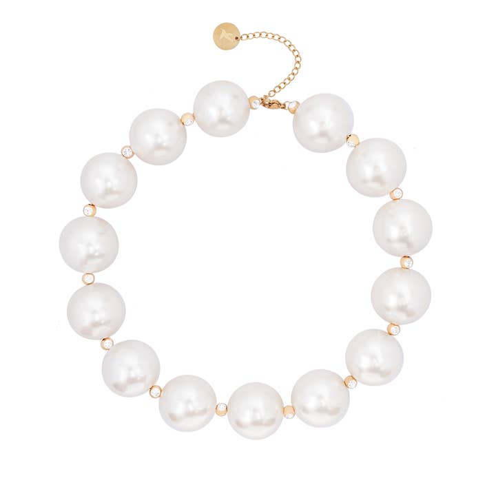 Jumbo pärlhalsband - 4 pk för wholesale av Camilla Øhrling Jewelry