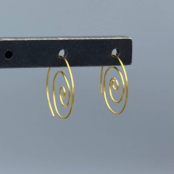 Something Silver - Wholesale Hoop Earrings - Spiral Threader Hoops