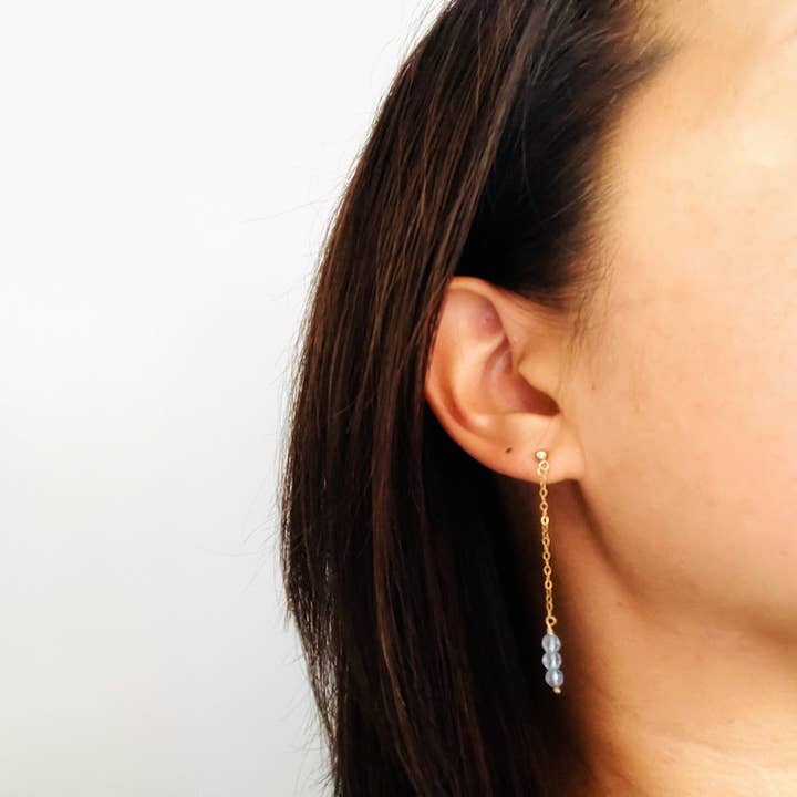 YSIE - Wholesale Dangle Earrings - Trisha gold plated earrings1