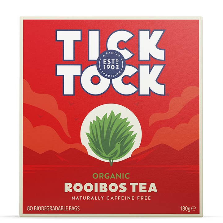 Tick Tock Tea - Wholesale Tea Bags - TICK TOCK-ORGANIC Rooibos Tea