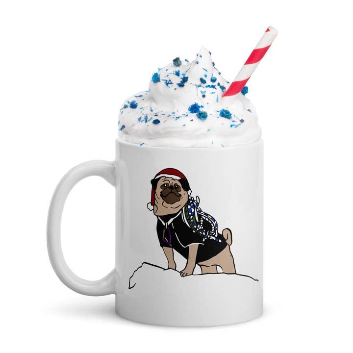 Club No-Kill 2027 Coffee Mugs - Wholesale Coffee Mug - Vinny the Pug Coffee Mugs 6