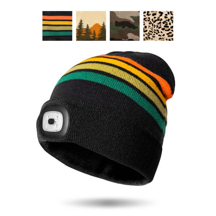 DM Merchandising - Wholesale Beanie - Women's - Night Scope Explorers Collection Knitted Open Stock
