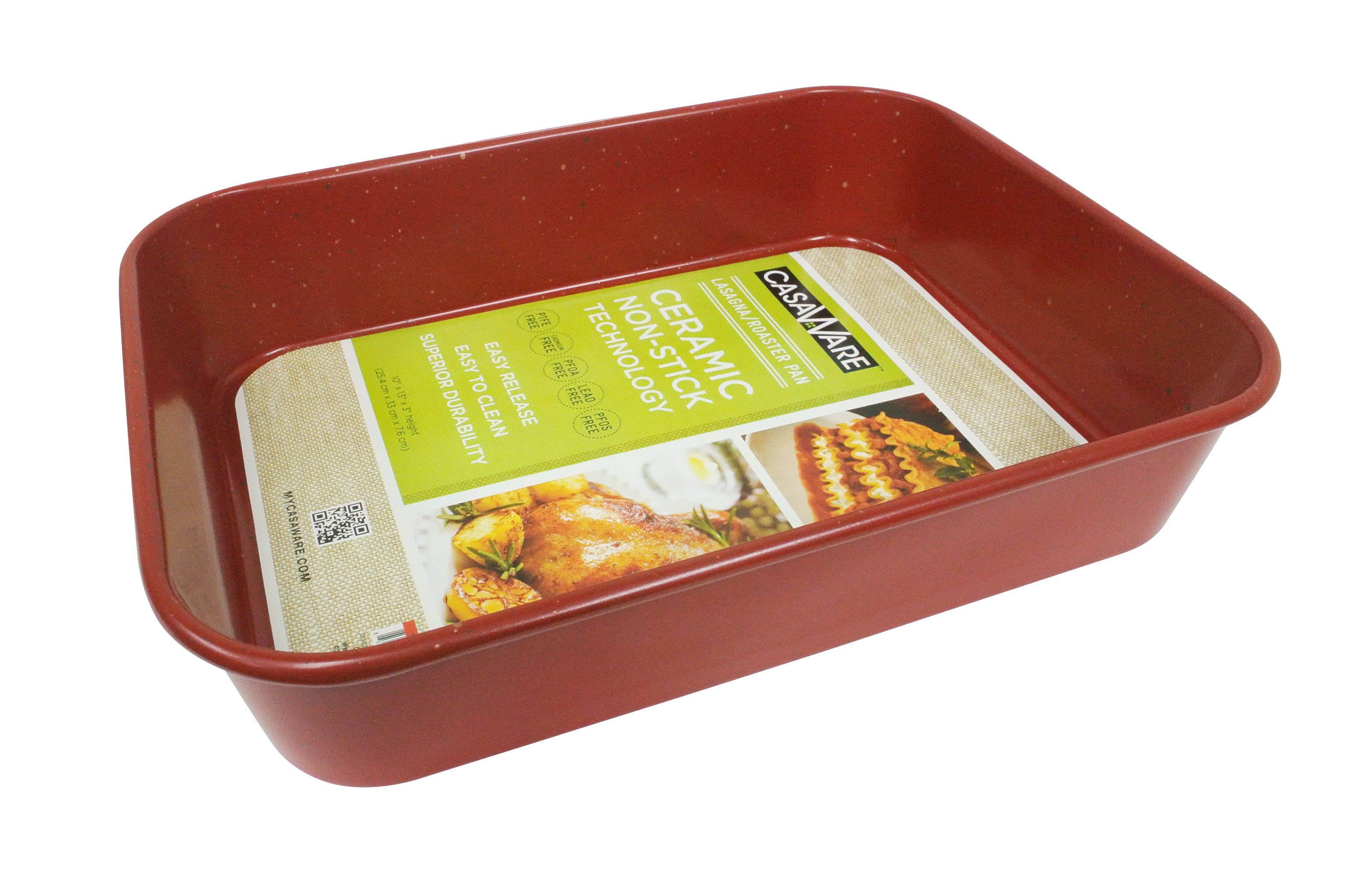 CasaWare - Wholesale Baking Dish - Lasagna/Roaster Pan 13" x 10"5