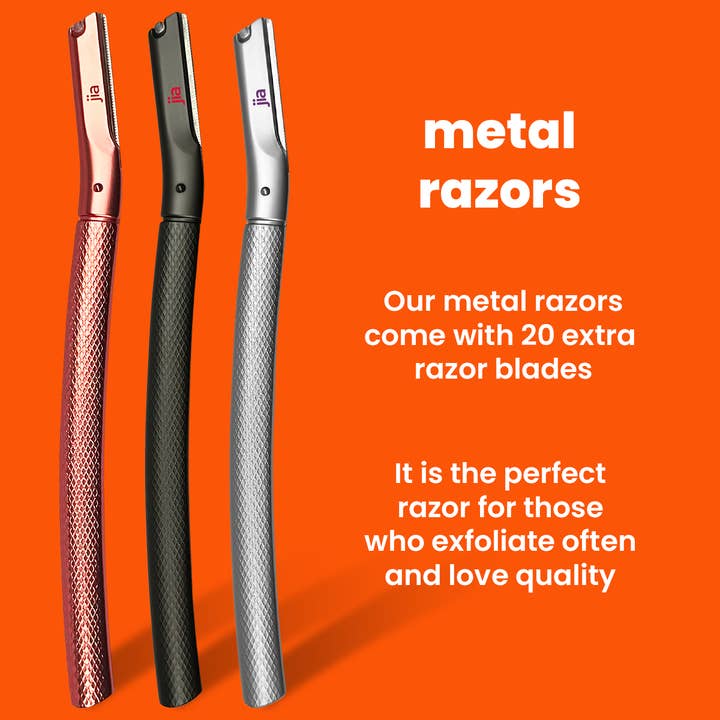 jia Personal Care - Wholesale Razor - Dermaplaning Facial Razors Display + Razors Prepack3