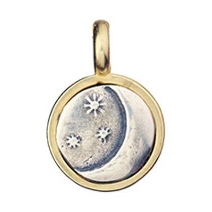 Moon + Stars bedeltje voor wholesale door Marmalade Jewellery