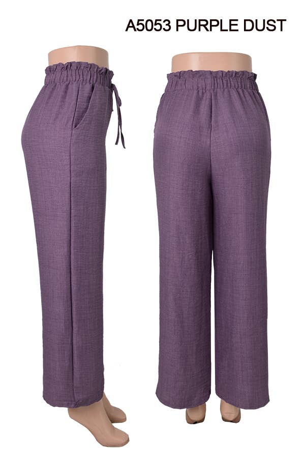 SSImport – Großhandel Hose – Damen – A5053 WEIT GESCHNITTENE HOSE 12 STÜCK/PAKET2