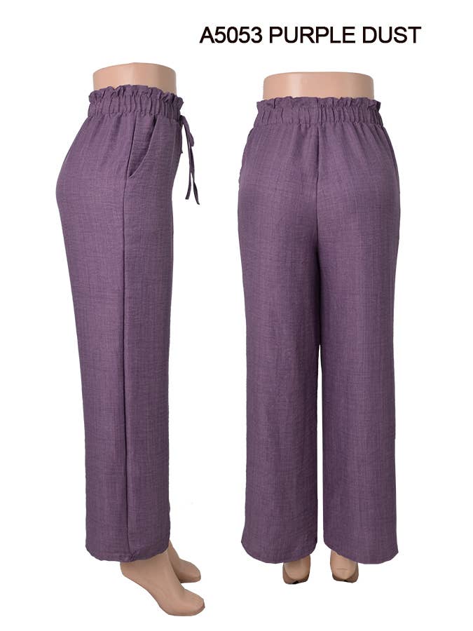 SSImport – Großhandel Hose – Damen – A5053 WEIT GESCHNITTENE HOSE 12 STÜCK/PAKET2