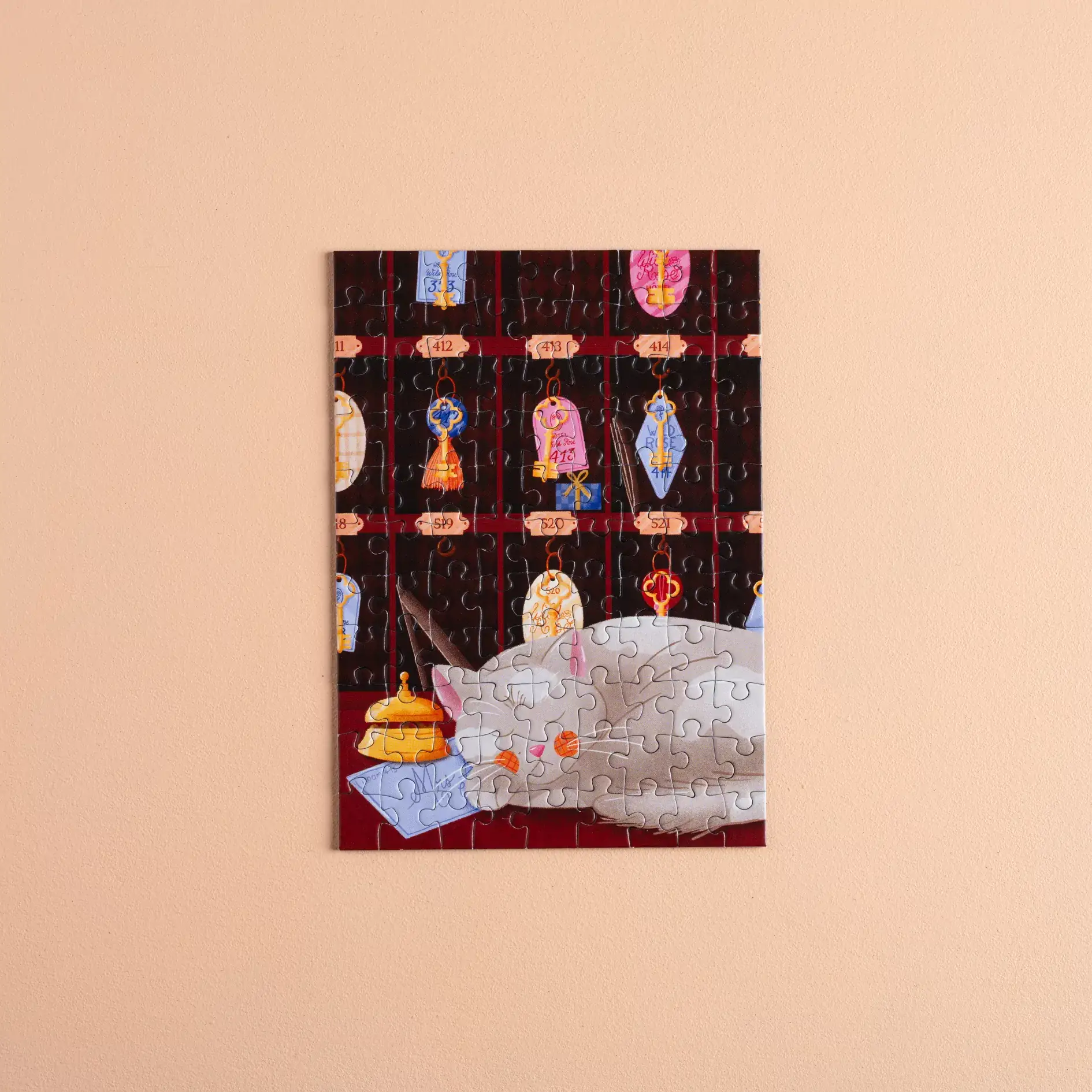 Trevell – wholesale Pussel - Vuxen – Mini pussel Lobby Cat – Heol – 99 bitar1