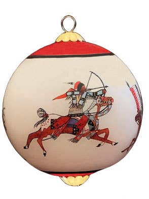 Ledger Warriors 3" Ornament for wholesale by Zhen Zhu Inc.