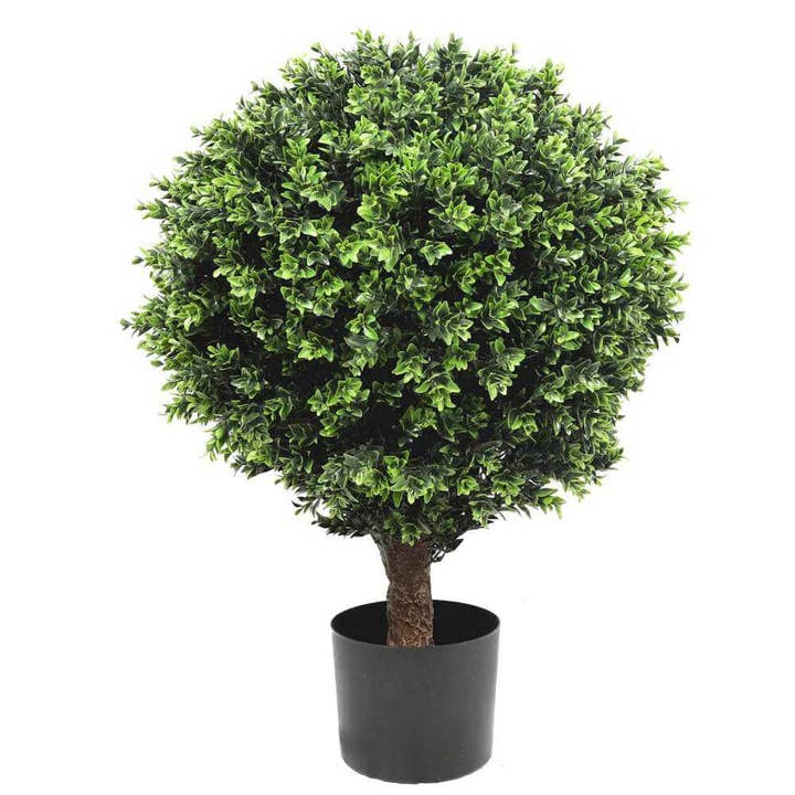 Arbuste topiaire artificiel (Hedyotis) résistant aux UV 80 cm pour la vente par Designer Plants AU