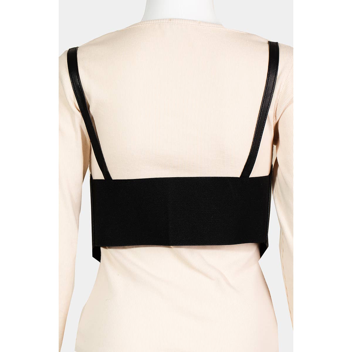 Collections by Fame Accessories - Wholesale Belt - Women's - Suspender Harness Fashion Vegan Leather Belt3