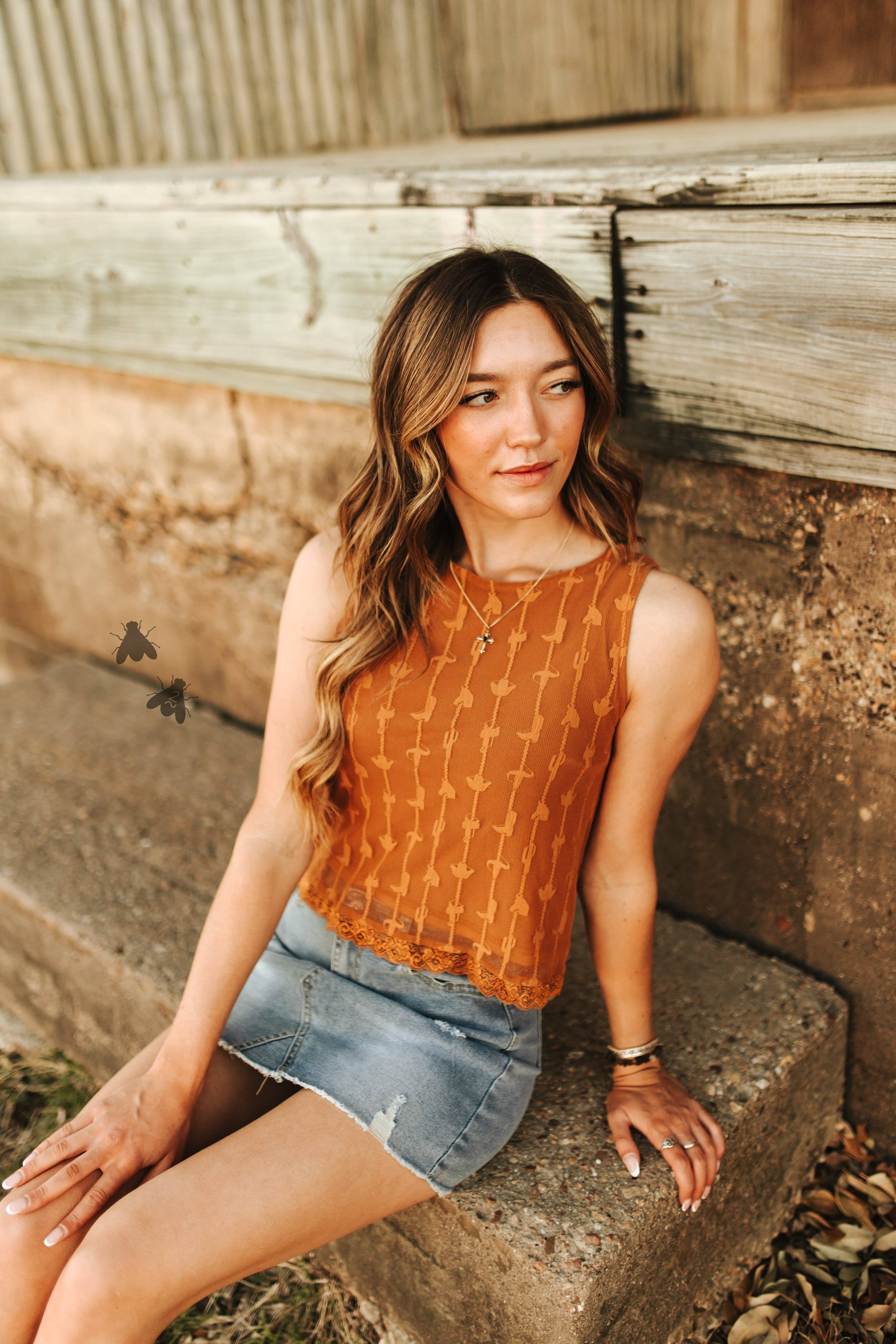 2 Fly Co - Wholesale Tank Top - Baby - SWEET STOCKTANK *SADDLE3