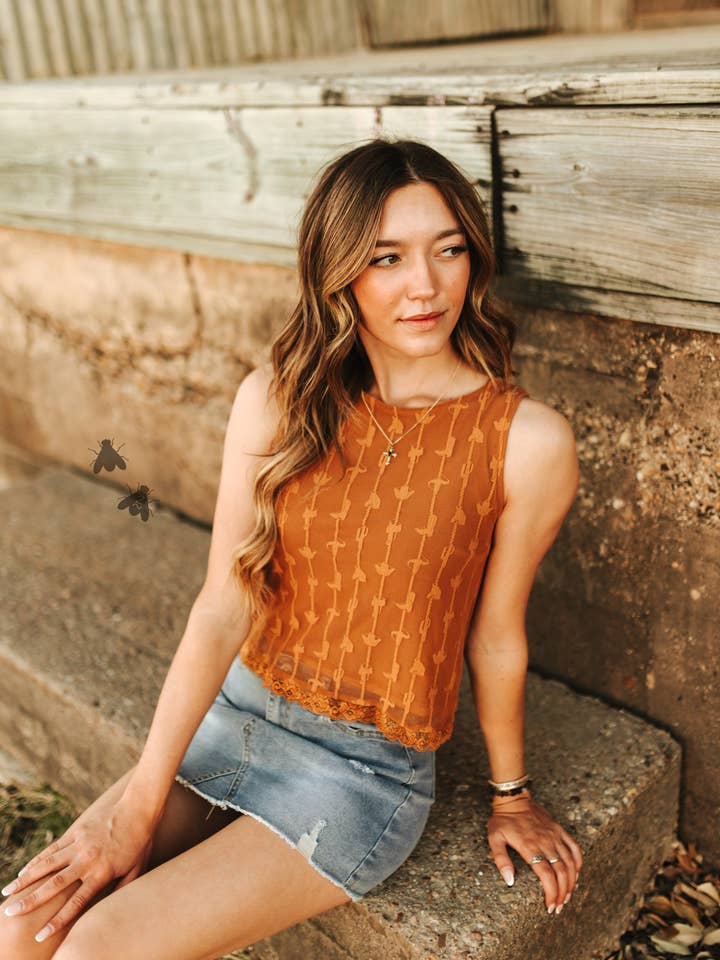 2 Fly Co - Wholesale Tank Top - Baby - SWEET STOCKTANK *SADDLE3