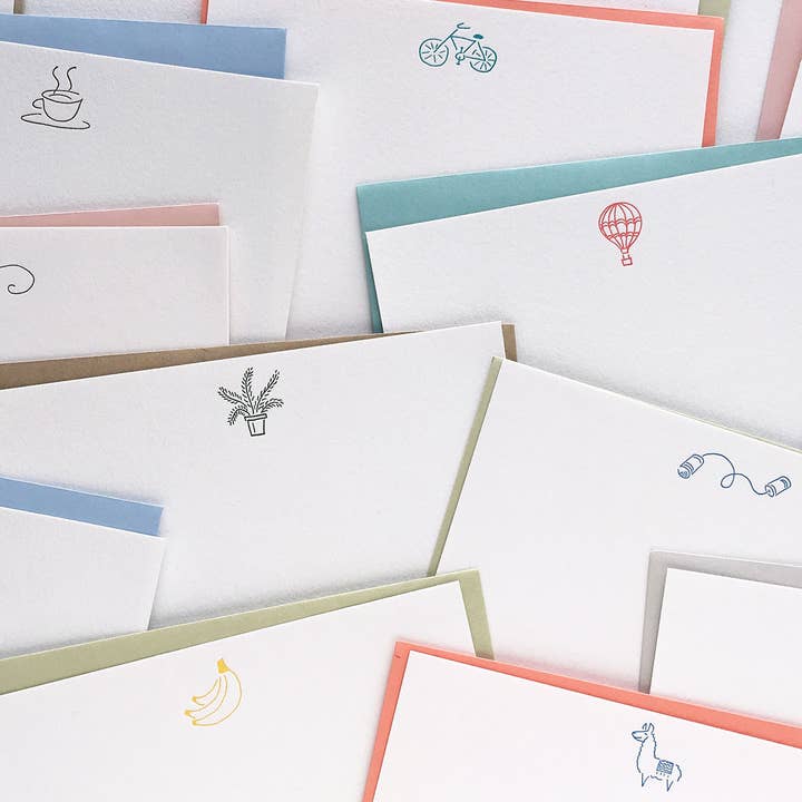 Albertine Press - Wholesale Stationery/Notecard Set - Cat Notecard Set - Informals